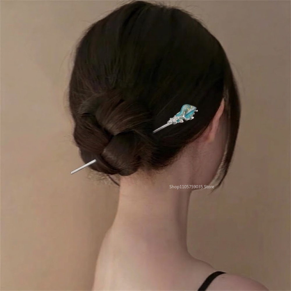 Vintage Jewelry Collection - Chinese Style Hanfu Crystal Hair Stick