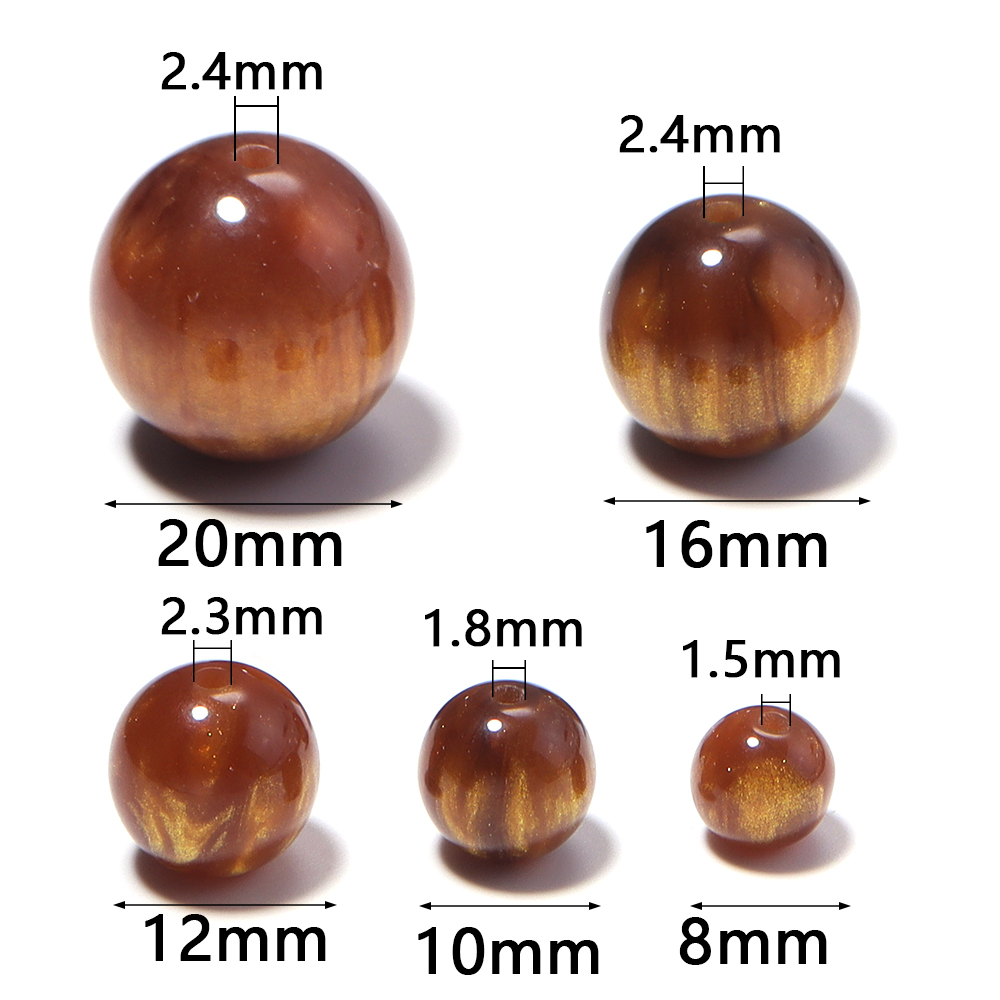 5-30pcs/lot 8-20mm Gilding Res - Vintage Jewelry Collection 评论和价格