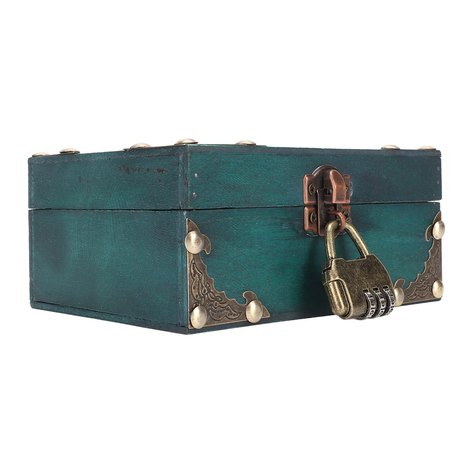 Wooden Jewelry Storage Case wi - Vintage Collectible Items 评论和价格