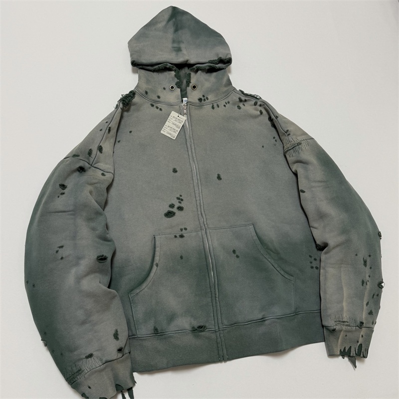 Hole Vintage SAINT Mxxxxxx Ove - Vintage Zip Hoodie 评论和价格