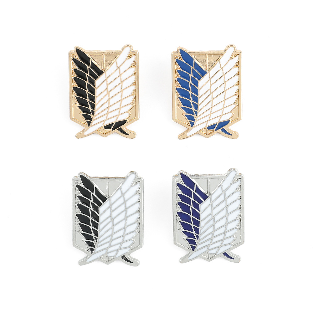 Vintage Wing Shape Enamel Broo - Collectible Vintage Brooches 评论和价格