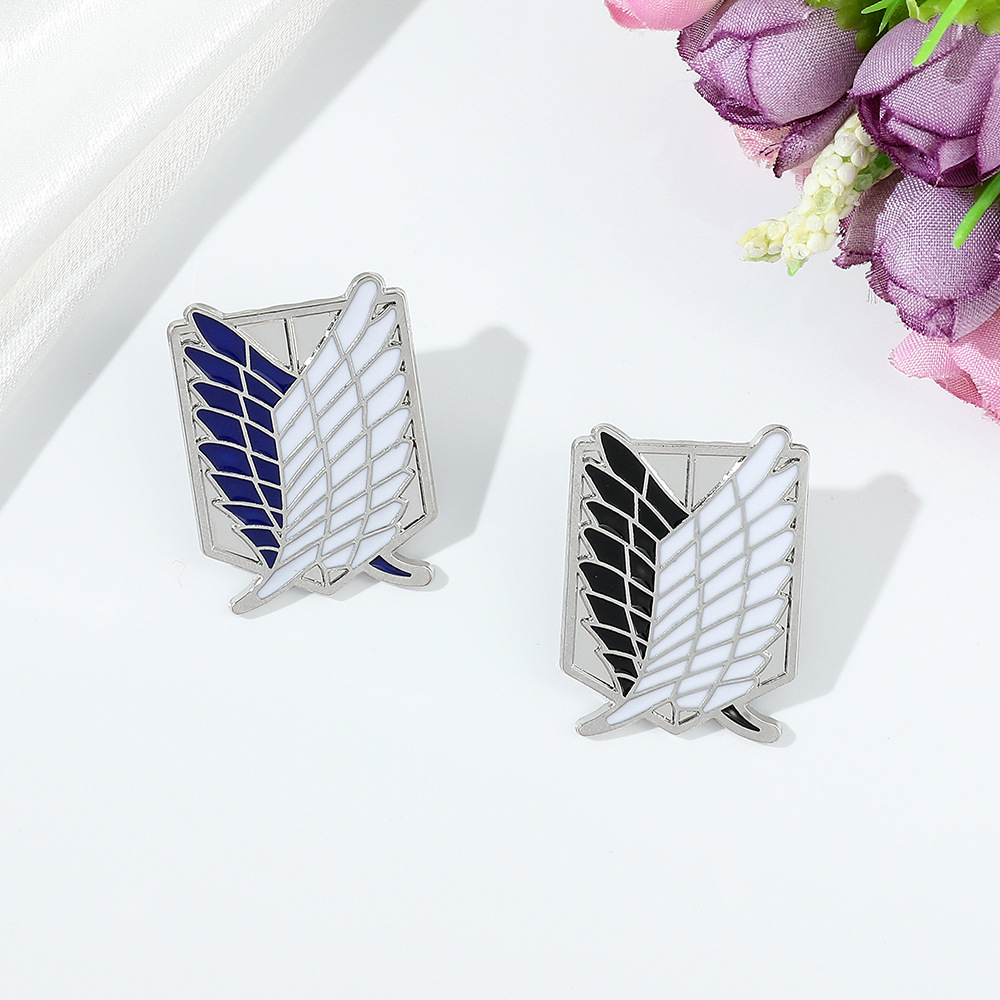 Vintage Wing Shape Enamel Broo - Collectible Vintage Brooches 评论和价格