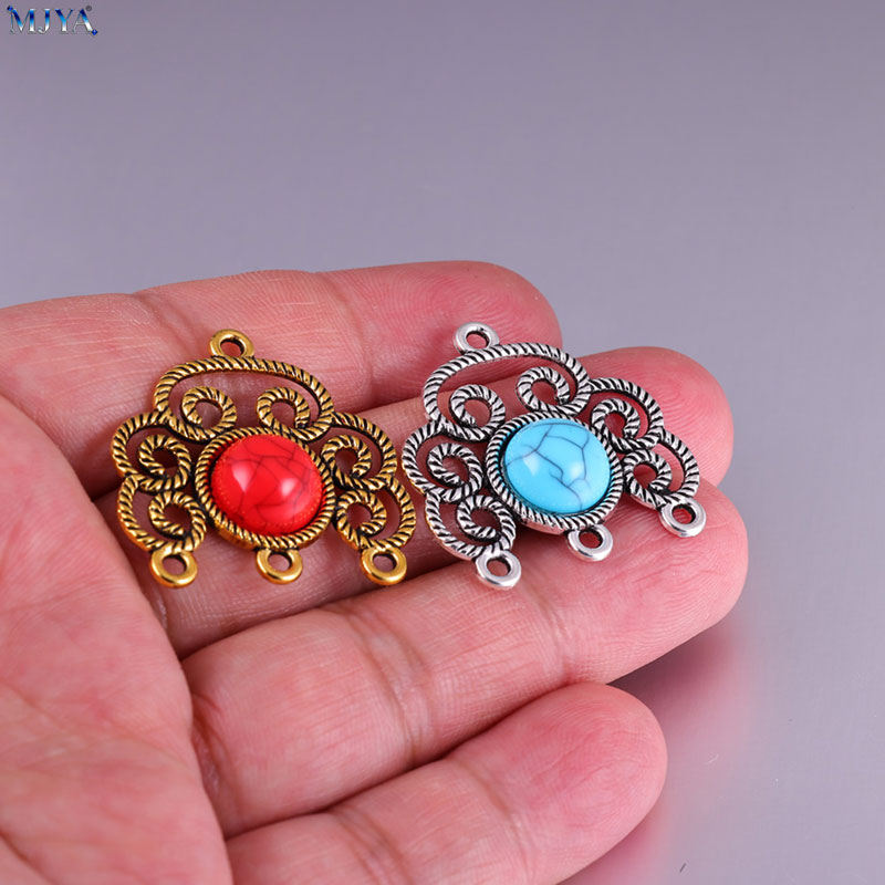 MJYA 5pcs/lot Vintage Alloy Tu - Vintage Jewelry Collection 评论和价格