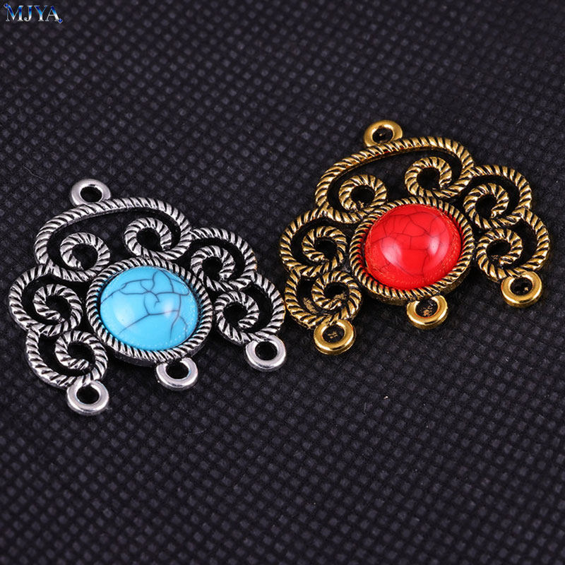 MJYA 5pcs/lot Vintage Alloy Tu - Vintage Jewelry Collection 评论和价格