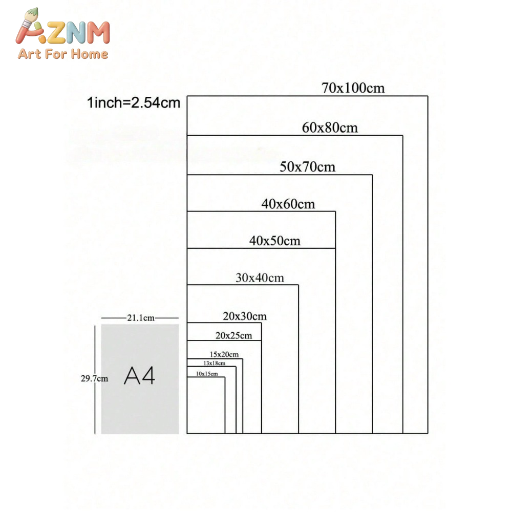 AZNM Canvas Painting Vintage H - Vintage Cartoon Collectible 评论和价格