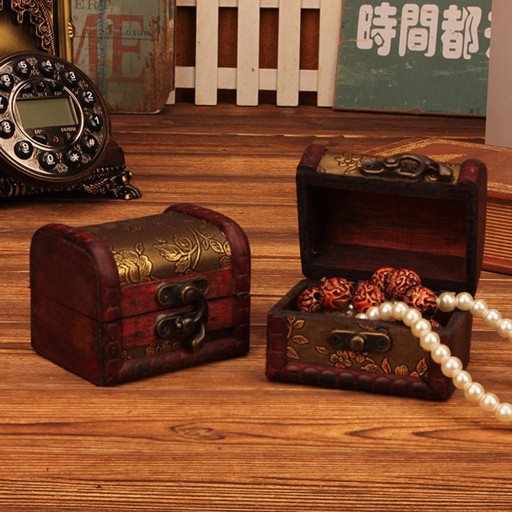 Chinese Style Vintage Wooden J - Vintage Jewelry Collection 评论和价格