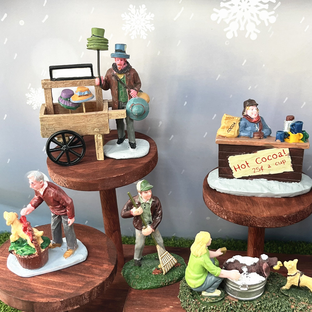 Vintage Christmas Village Figu - Vintage Collectible Market 评论和价格