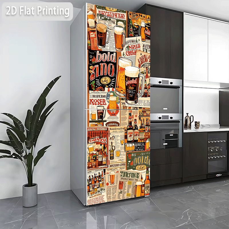Refrigerator Sticker  Refriger - Vintage Cartoon Collectible 评论和价格