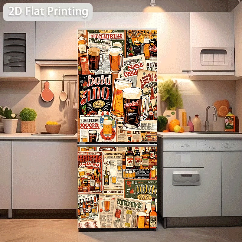 Refrigerator Sticker  Refriger - Vintage Cartoon Collectible 评论和价格