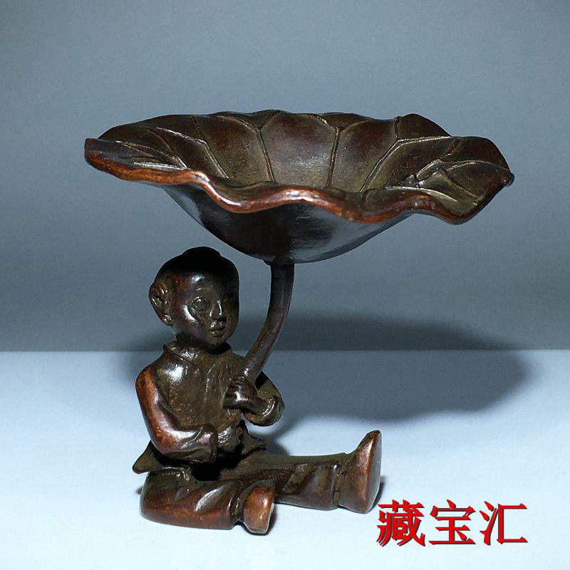 Vintage Antique Lotus Leaf Chi - Vintage Collectible Items 评论和价格