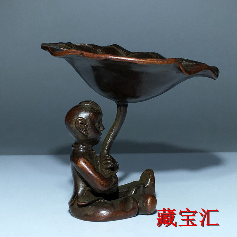 Vintage Antique Lotus Leaf Chi - Vintage Collectible Items 评论和价格