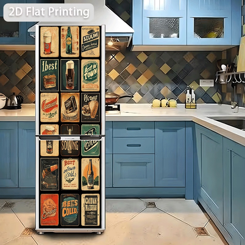 Refrigerator Sticker, Refriger - Vintage Cartoon Collectible 评论和价格