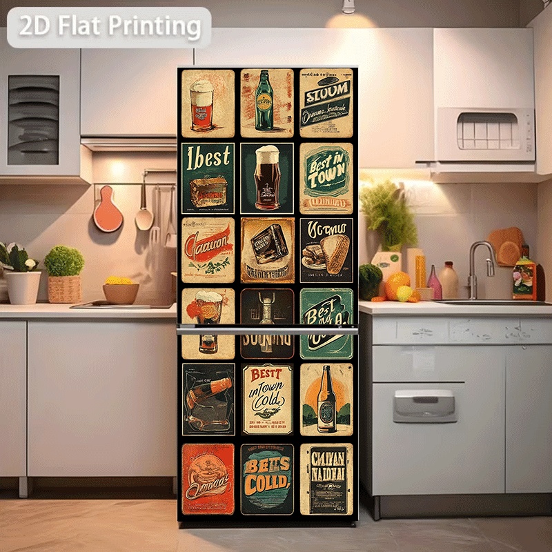 Refrigerator Sticker, Refriger - Vintage Cartoon Collectible 评论和价格