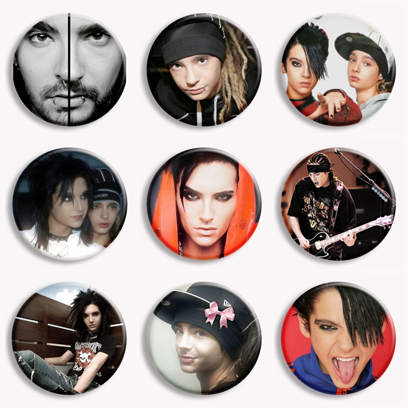 Rock Band Tokio Hotel Kaulitz  - Collectible Vintage Brooches 评论和价格