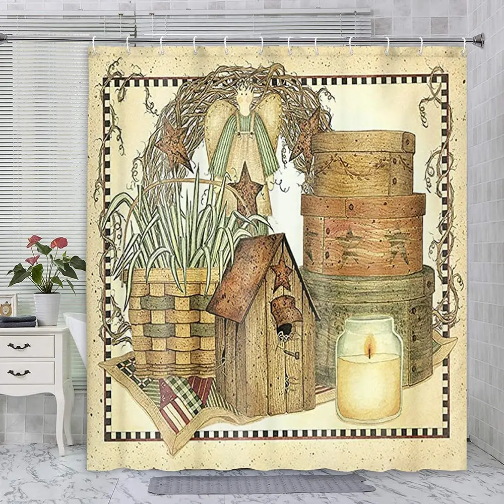 Vintage Rustic Decor Shower Cu - Vintage Cartoon Collectible 评论和价格