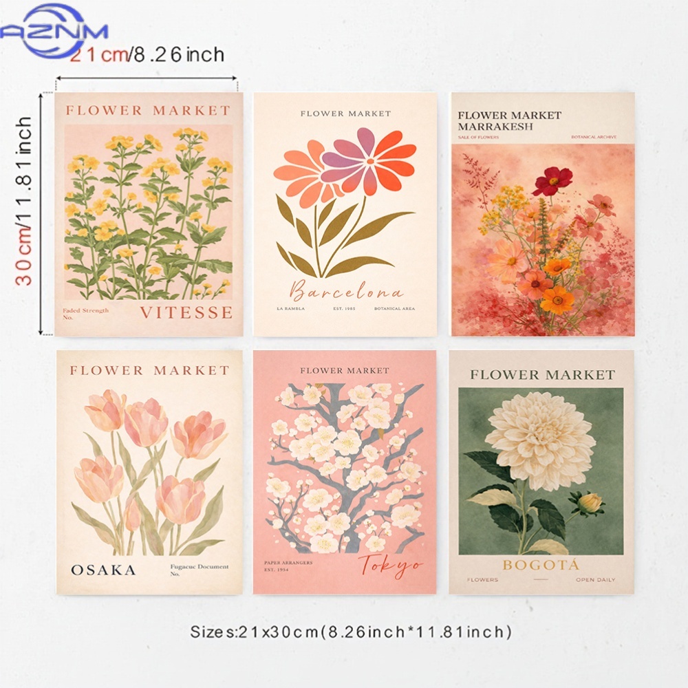 Collection of 6 Canvas Prints  - Vintage Collectible Market 评论和价格