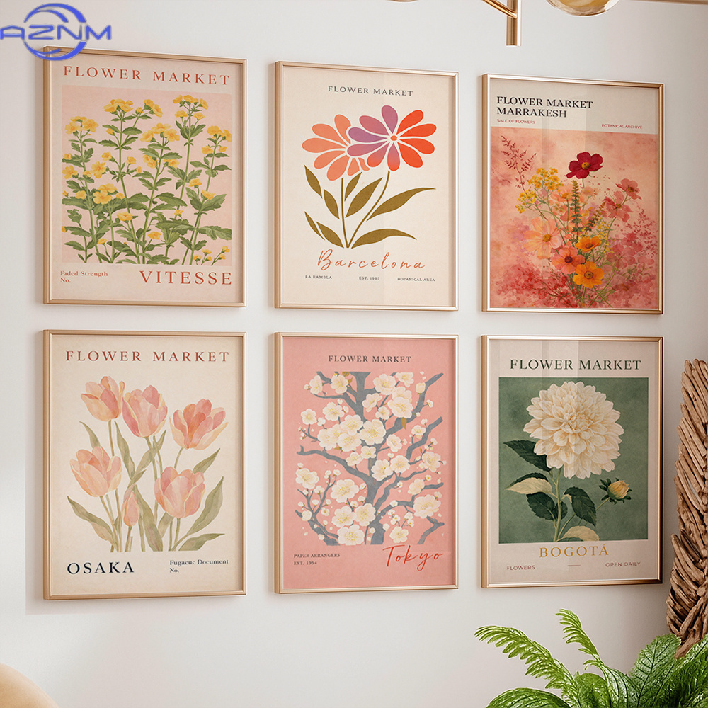 Collection of 6 Canvas Prints  - Vintage Collectible Market 评论和价格