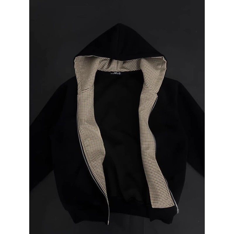 QICHE 2026 Men American Vintag - Vintage Zip Hoodie 评论和价格