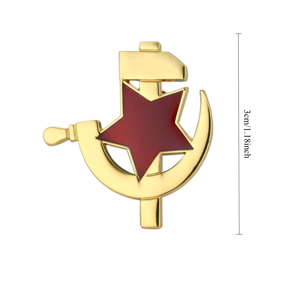 1pc Vintage Soviet Badge - Ham - Collectible Vintage Brooches 评论和价格